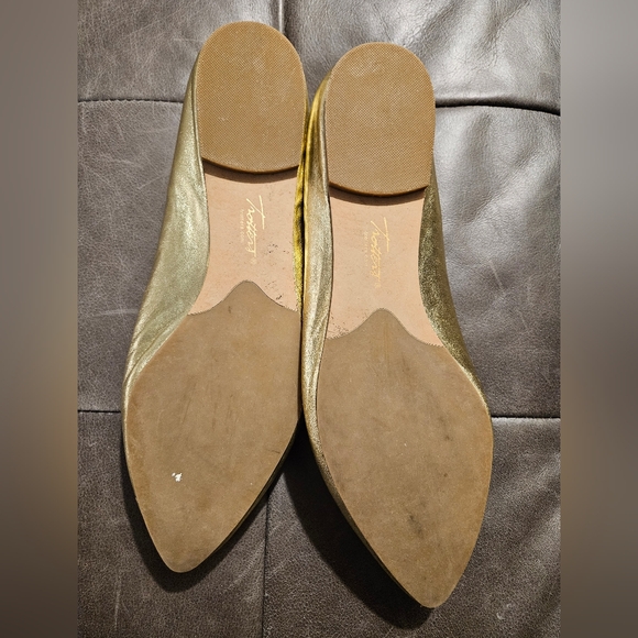 Gold Ballet Flats - Picture 8 of 10